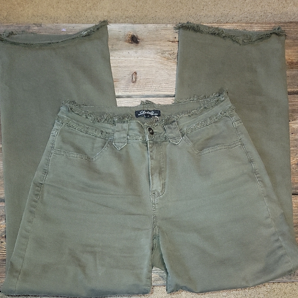 Sage Wide Leg Jeans